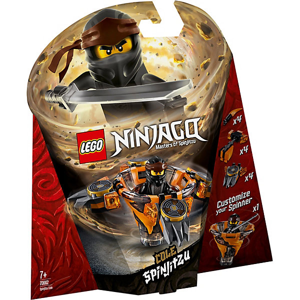 

Конструктор LEGO Ninjago 70662: Коул: мастер Кружитцу