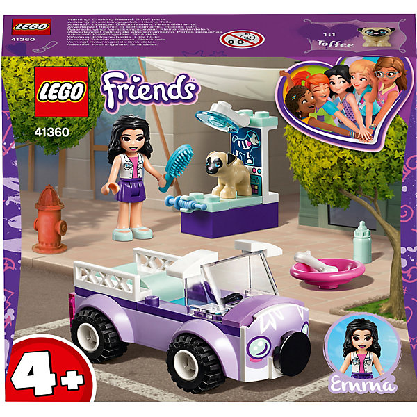 

Конструктор LEGO Friends 41360: Передвижная ветклиника Эммы