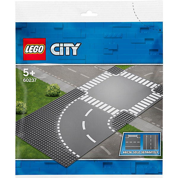 

Конструктор LEGO City Supplementary 60237: Поворот и перекрёсток