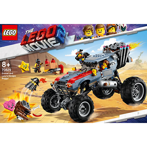 

LEGO Movie Побег Эммета и Дикарки на багги 70829