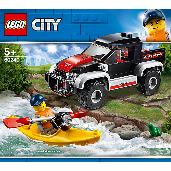 

Конструктор LEGO City Great Vehicles 60240: Сплав на байдарке