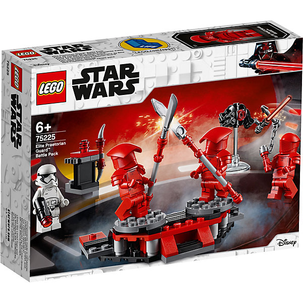 

Конструктор LEGO Star Wars 75225: Боевой набор Элитной преторианской гвардии