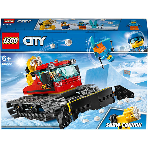 

Конструктор LEGO City "Снегоуборочная машина", арт 60222, Разноцветный, Конструктор LEGO City "Снегоуборочная машина", арт 60222