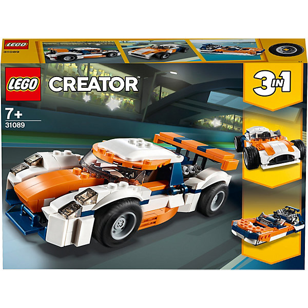 

Конструктор LEGO Creator 31089: Оранжевый гоночный автомобиль