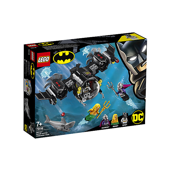 

Конструктор LEGO Super Heroes 76116: Подводный бой Бэтмена