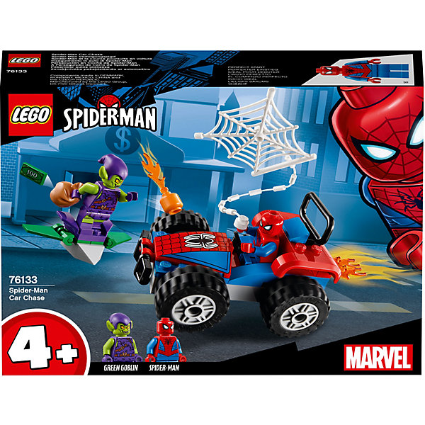 

Конструктор LEGO Super Heroes 76133: Автомобильная погоня Человека-паука