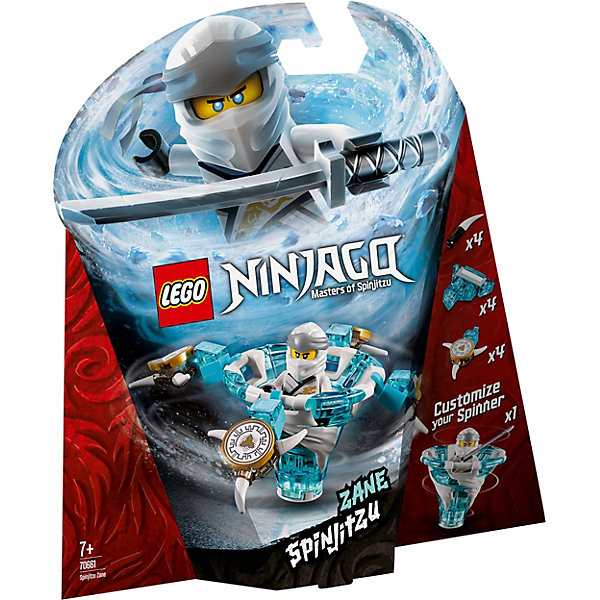 

Конструктор LEGO Ninjago 70661: Зейн: мастер Кружитцу