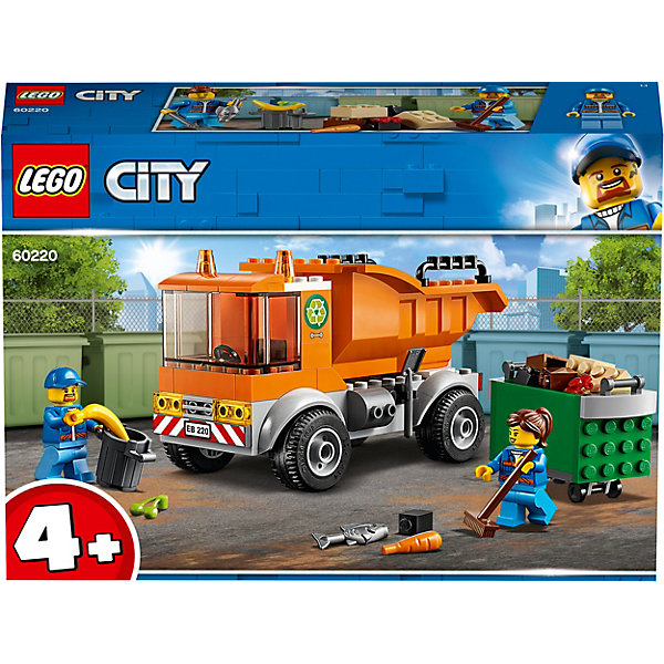 

Конструктор LEGO City Great Vehicles 60220: Мусоровоз