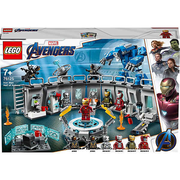 Конструктор LEGO Super Heroes 76125: Лаборатория Железного человека 9167619