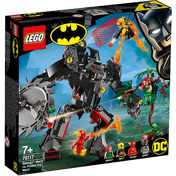 

Конструктор LEGO Super Heroes 76117: Робот Бэтмена против робота Ядовитого Плюща