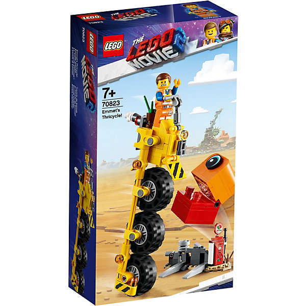 

LEGO Movie Трехколёсный велосипед Эммета! 70823