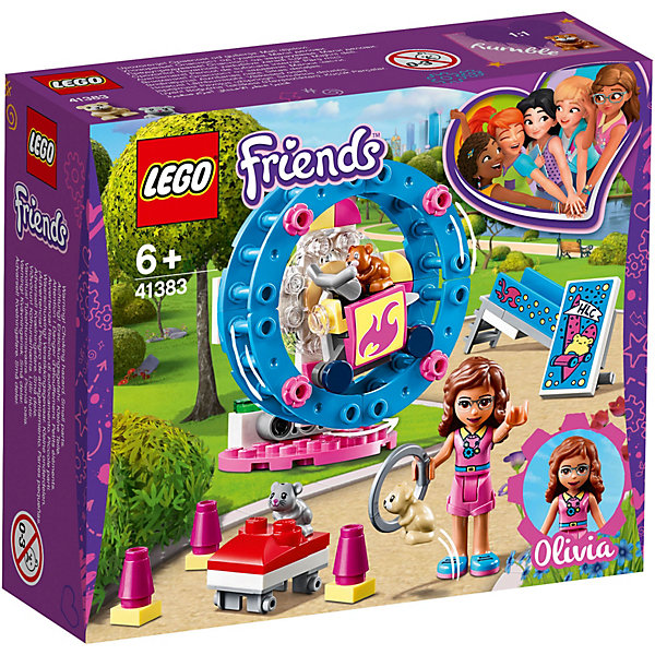 

Конструктор LEGO Friends 41383: Игровая площадка для хомячка Оливии