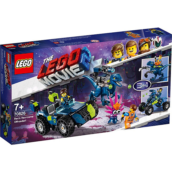 

Конструктор LEGO Movie 70826: Рэкстремальный внедорожник Рэкса!