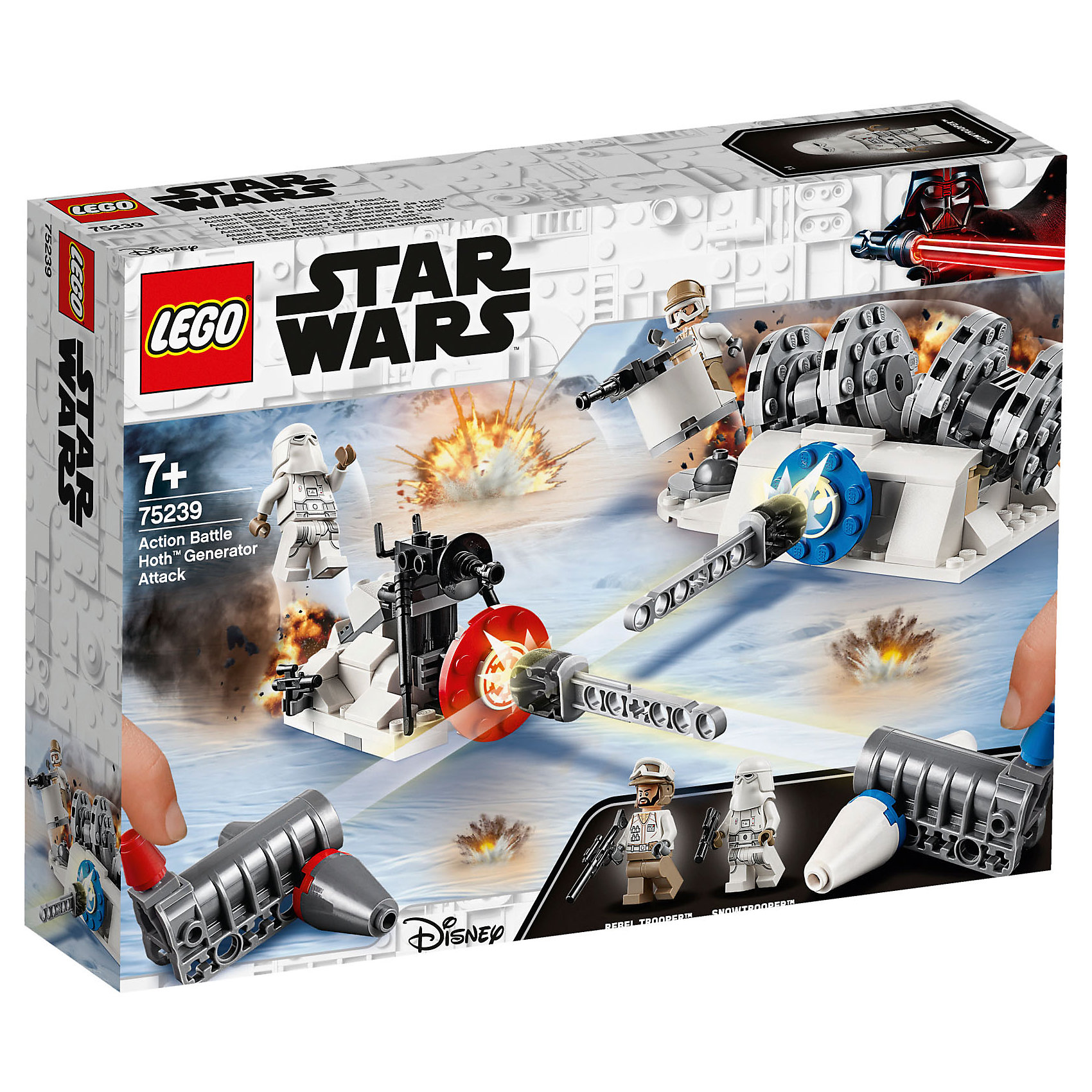 

Конструктор LEGO Star Wars 75239: Разрушение генераторов на Хоте