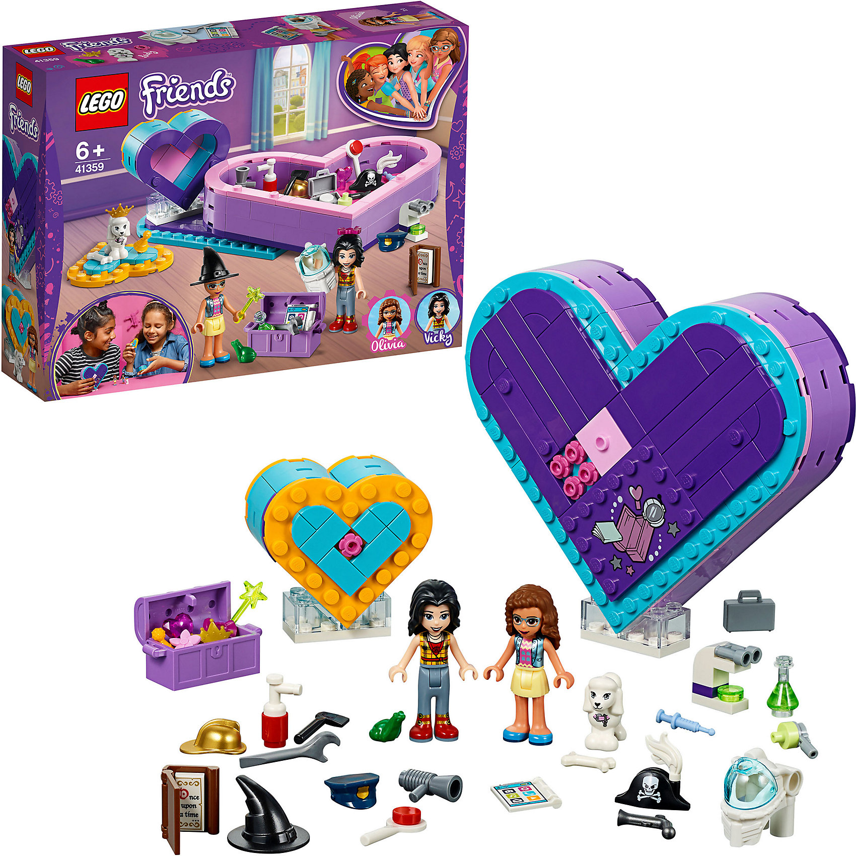

Конструктор LEGO Friends 41359: Большая шкатулка дружбы