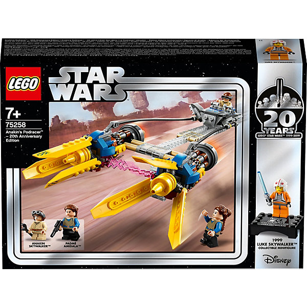 

Конструктор LEGO Star Wars 75258: Гоночный под Энакина: выпуск к 20-летнему юбилею