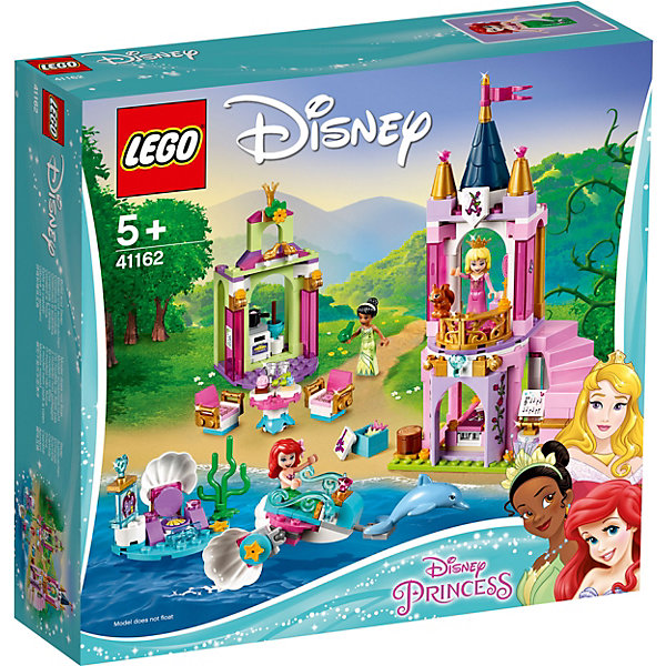 

Конструктор LEGO Disney Princess 41162: Королевский праздник Ариэль, Авроры и Тианы