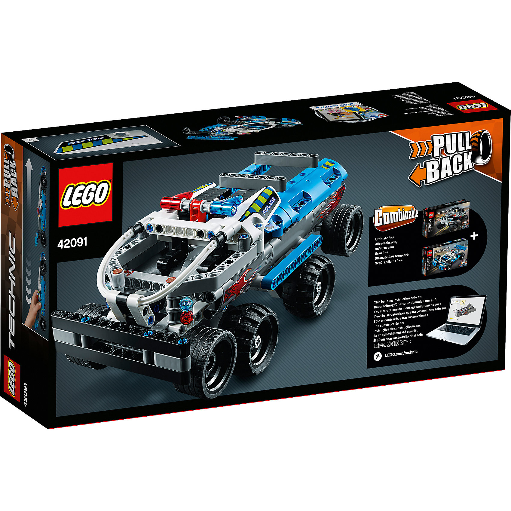 

Конструктор LEGO Technic 42091: Полицейская погоня