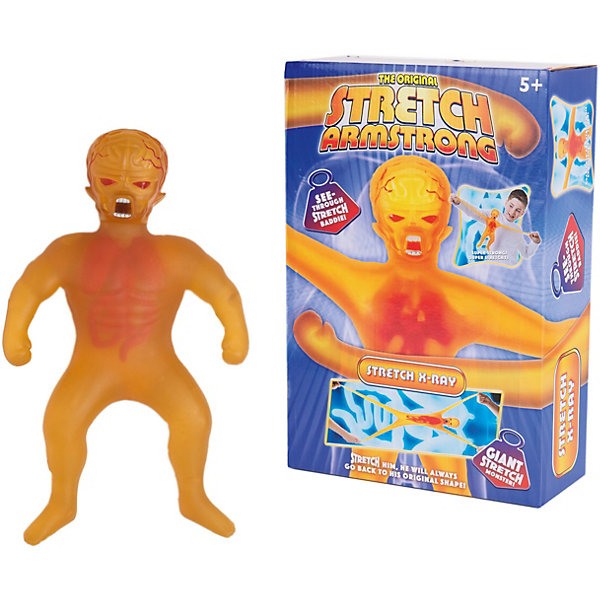 

Тянущаяся фигурка Stretch Armstrong Икс-Рэй Мэн Стретч, Оранжевый