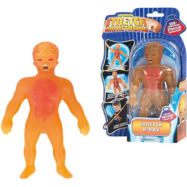 

Тянущаяся минифигурка Stretch Armstrong Икс-Рэй Мэн Стретч, Желтый