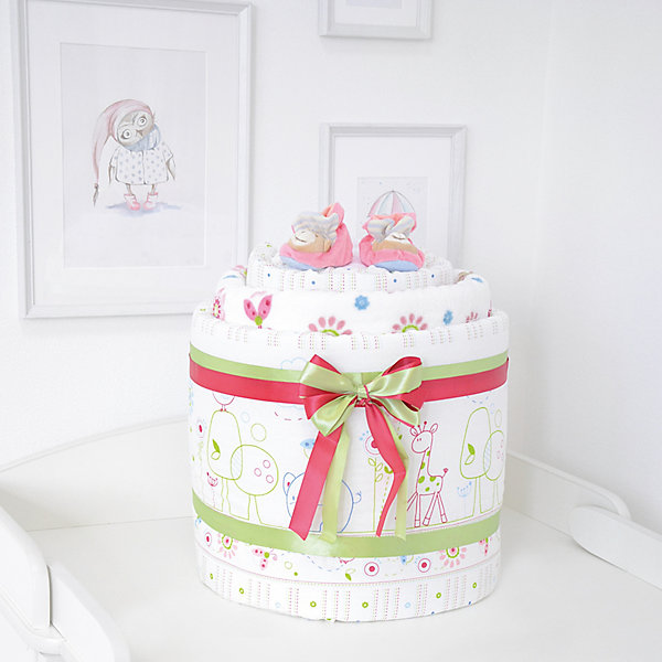 

Подарочный набор для новорожденного Baby Nice розовый, Подарочный набор для новорожденного Baby Nice