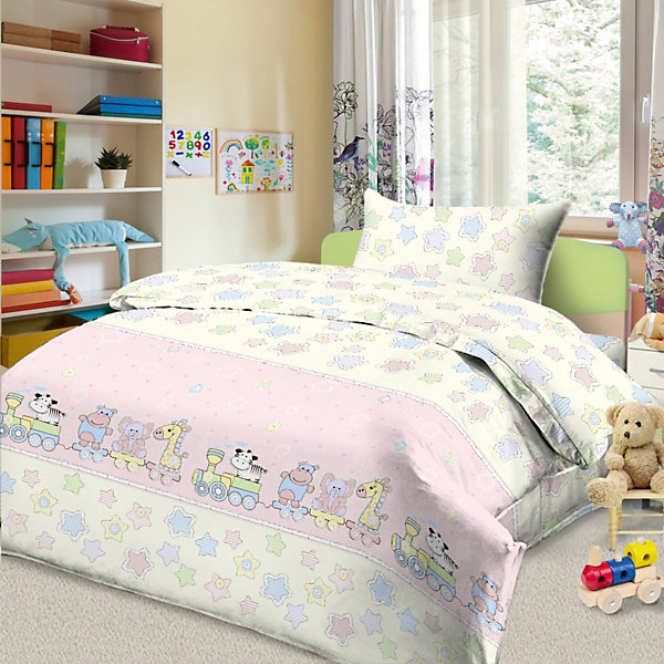 

Детское постельное белье 3 предмета Letto, BG-85, Желтый