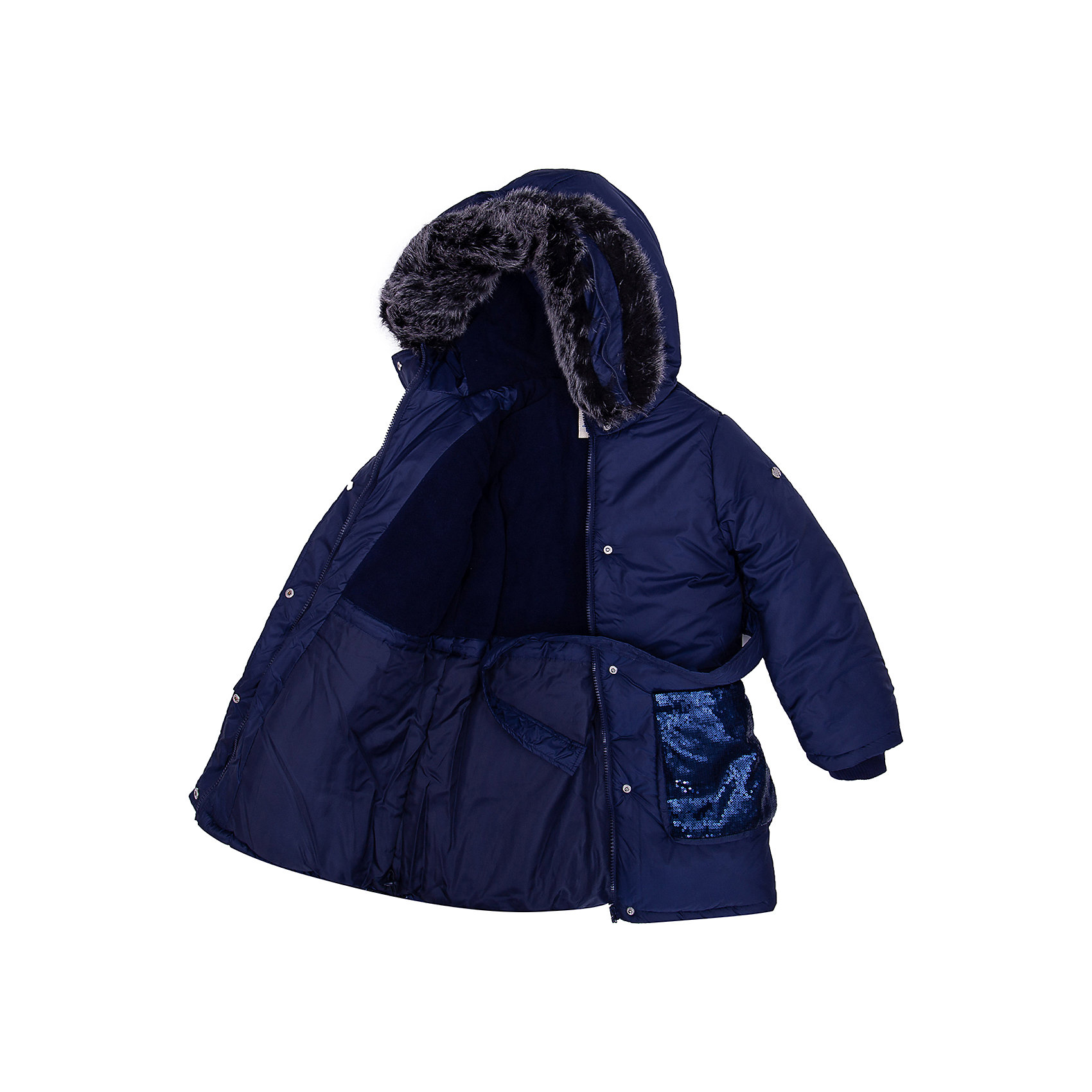 

Утепленная куртка Button Blue, Синий
