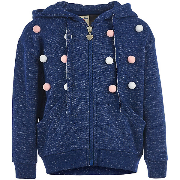 

Толстовка Button Blue для девочки, Синий
