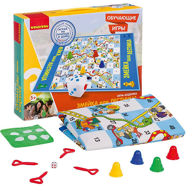 

Настольная игра Bondibon "Змейка или лестнца"