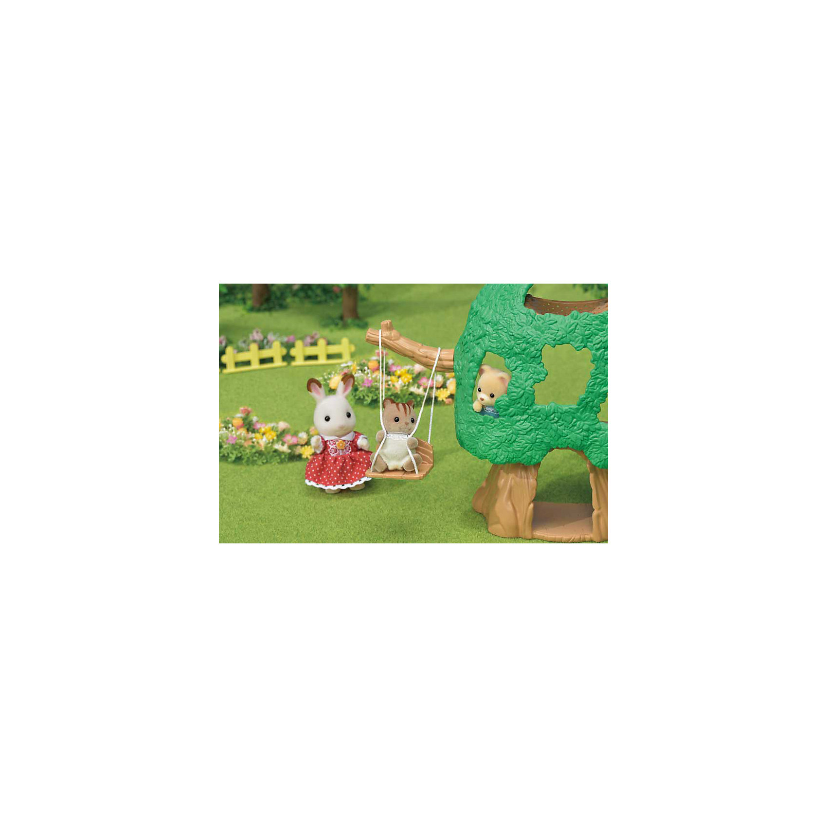 фото Набор sylvanian families игровая площадка «домик на дереве» эпоха чудес