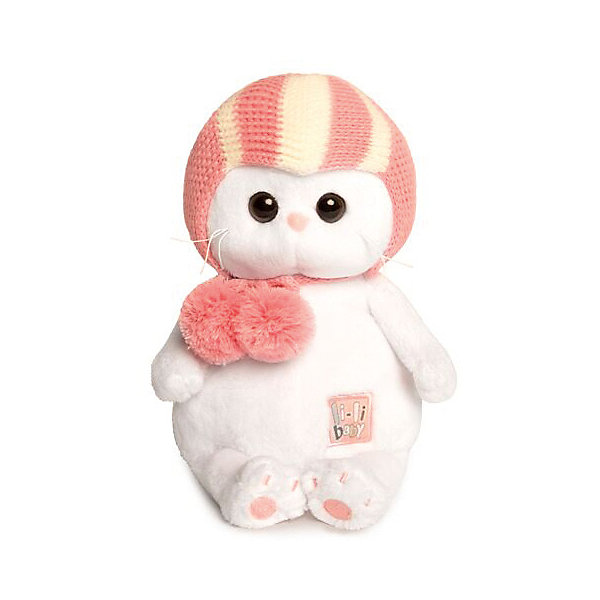 

Мягкая игрушка Budi Basa Кошечка Ли-Ли Baby в спортивной шапке, 20 см, Белый