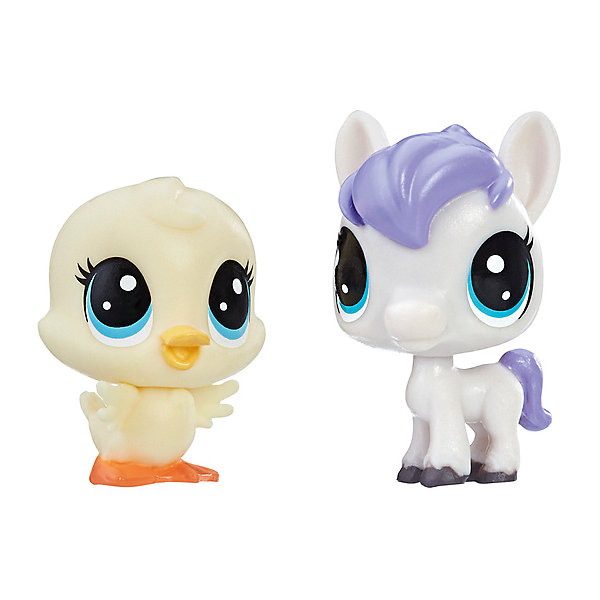 

Набор игровых фигурок Littlest Pet Shop, Dash Horseton & May Duckly