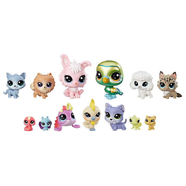 

Игровой набор Littlest Pet Shop "Озорные петы" Петы звёзды