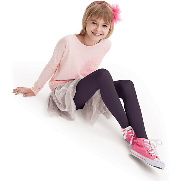 

Колготки Knittex для девочки, Баклажановый