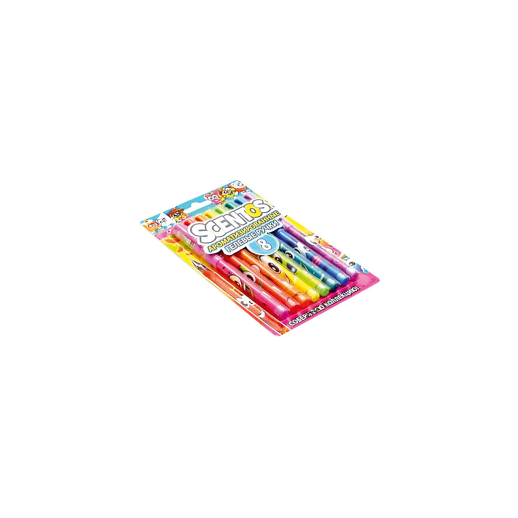 фото Ароматизированные гелевые ручки WeVeel Scentos, 8 цветов