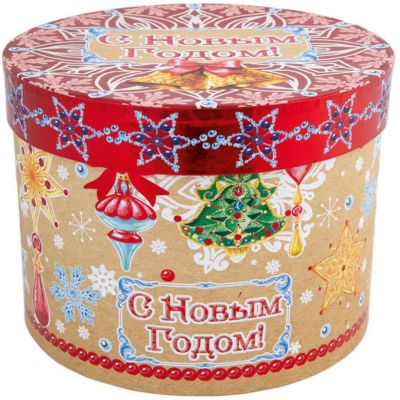 Феникс-Презент Подарочная коробка Феникс-Презент "Новогодние колокольчики"