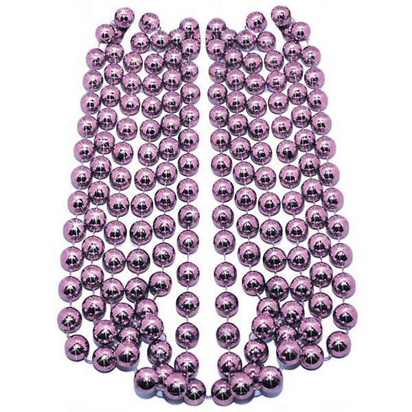 

Буcы-шарики на ёлку B&H 2,7 м., нежно-розовые, Разноцветный