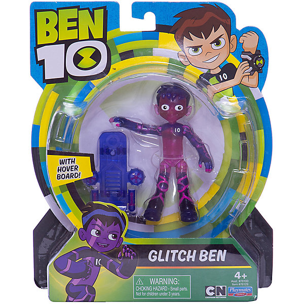 

Фигурка Playmates Ben 10 «Бен, омниглюк», Rot/lila