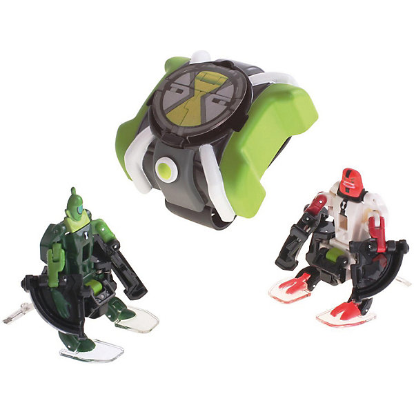 

Игровой набор Playmates Ben 10 «Омнизапуск, Силач и Лоза», Разноцветный