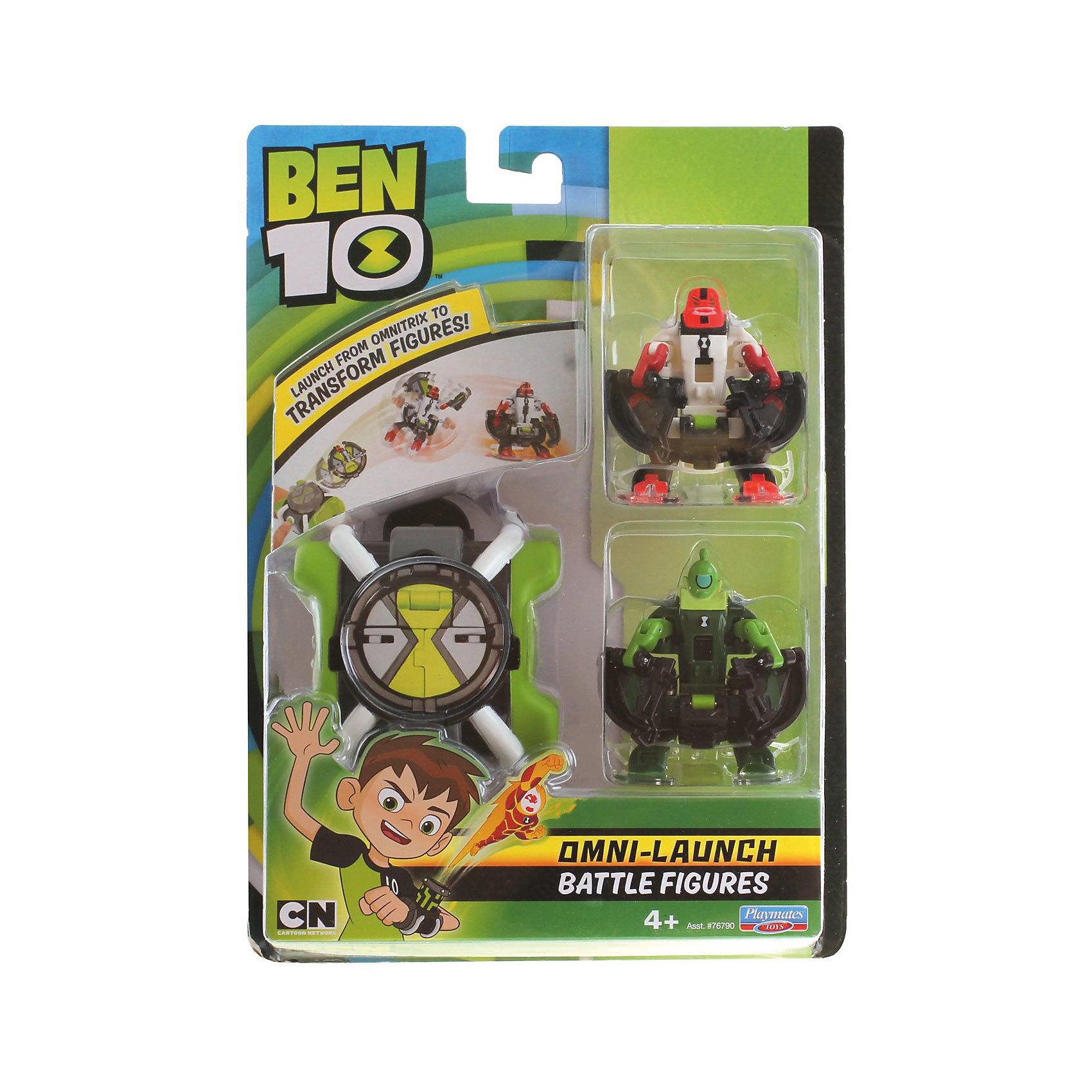 фото Игровой набор Playmates Ben 10 «Омнизапуск, Силач и Лоза»