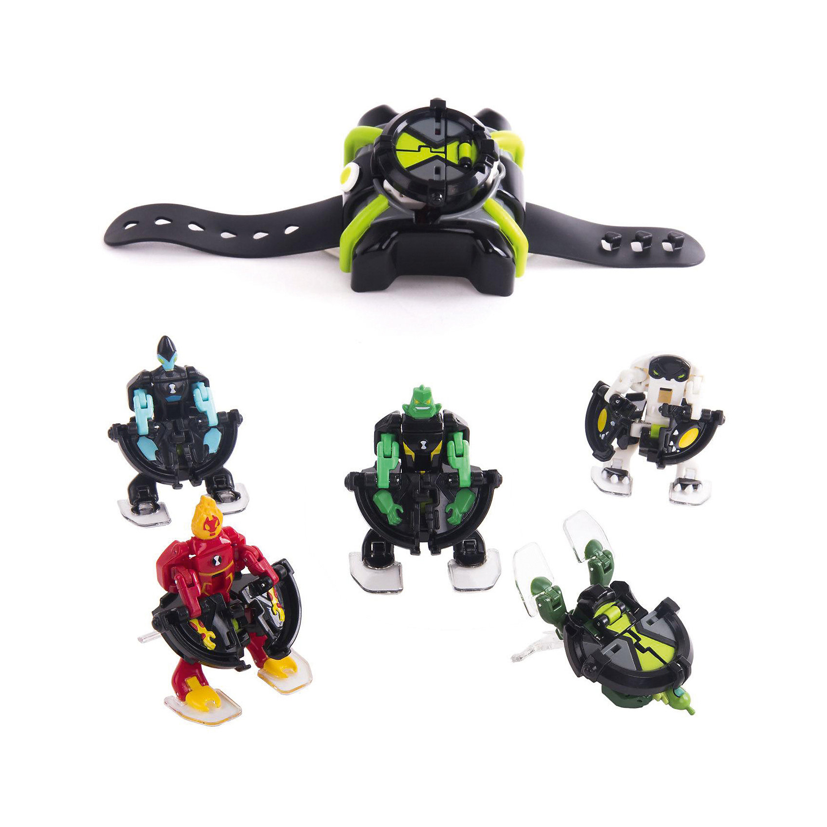 фото Игровой набор Playmates Ben 10 «Омнизапуск Мегапак», часы и 6 фигурок