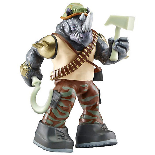 

Фигурка Playmates "Черепашки-ниндзя" Классический Рокстеди, 12 см, Braun/grau