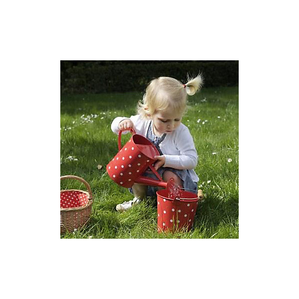

Ведро Egmont Toys Горох, красное, Красный
