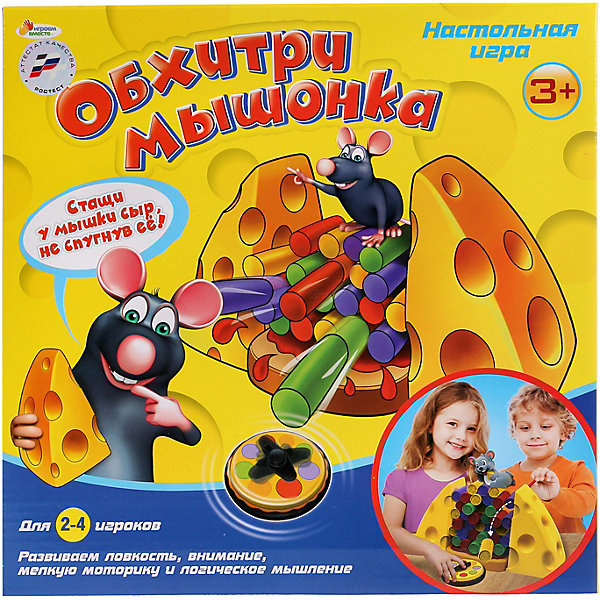 

Настольная игра Играем вместе Обхитри мышонка