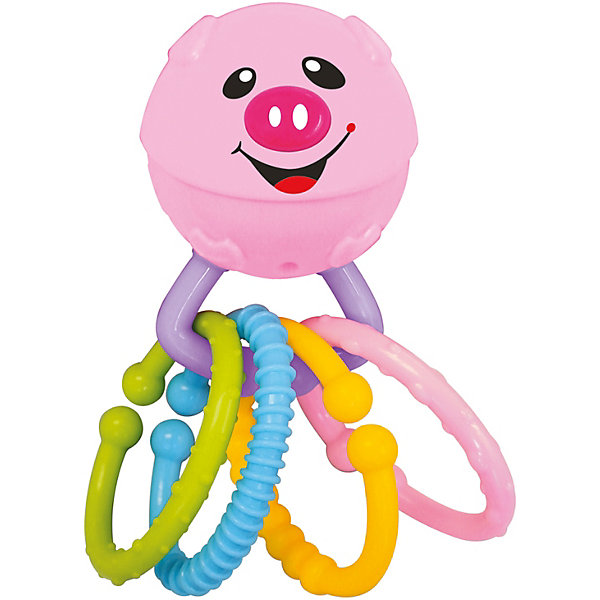

Развивающая игрушка "Веселая хрюшка" Kiddieland, Розовый