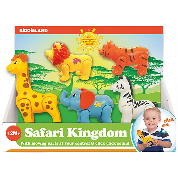 

Развивающая игрушка "Мир сафари" Kiddieland, Зеленый