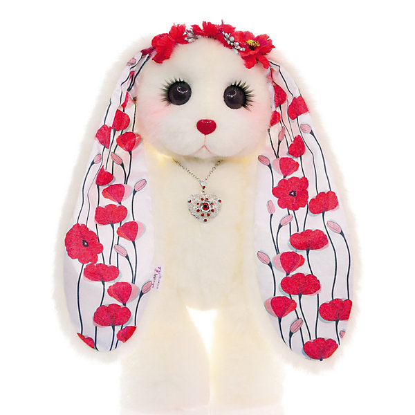 

Зайка Piglette (Пиглет) Элли, 35 см, Белый