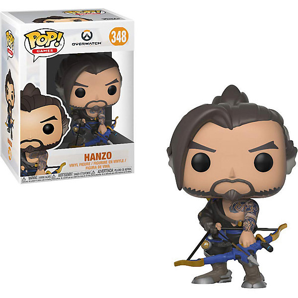 

Фигурка Funko POP! Vinyl: Overwatch S4 Хандзо, 32272, Разноцветный