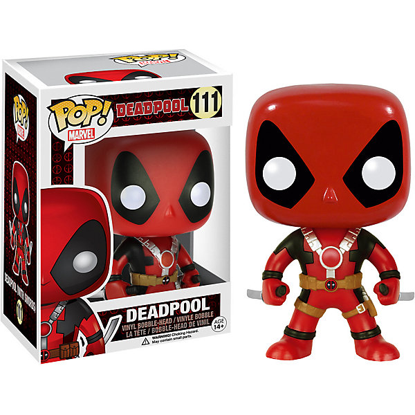 

Фигурка Funko POP! Bobble: Marvel: Дэдпул с двумя мечами, 7486