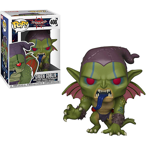 

Фигурка Funko POP! Bobble: Marvel "Человек-паук" Зелёный Гоблин, 33979, Разноцветный